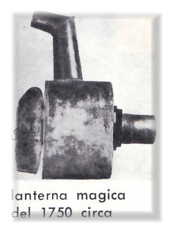 lanterna magica del 1750 circa